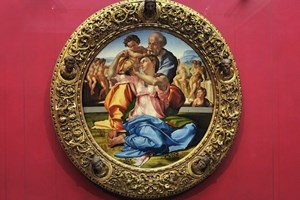 michelangelo buonarroti tondo doni uffizi gallery florence